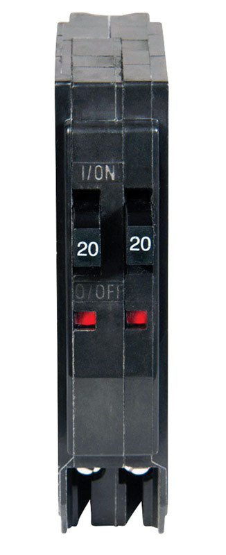 Square D QO Tandem/Single Pole 20/20 amps Circuit Breaker
