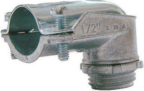 Sigma 3/4 in. Dia. Zinc 90 Degree Angle Connector
