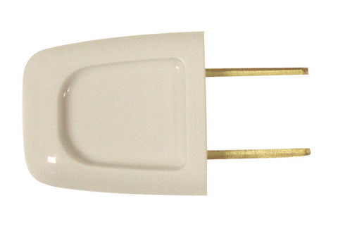 Pass & Seymour Non-Polarized Easy Plug 1-15P 18-2 AWG 2 Pole, 2 Wire White
