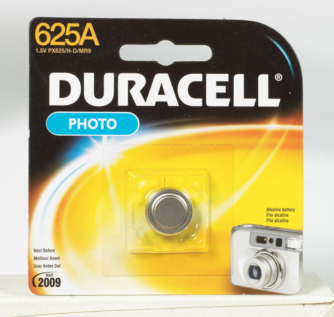 Duracell Camera Battery 625A 1.5 volts