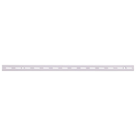 ProSource 25211PHL Shelf Standard, 2 mm Thick Material, 5/8 in W, 24 in H, Steel, White