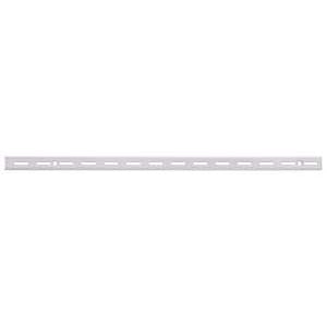 ProSource 25211PHL Shelf Standard, 2 mm Thick Material, 5/8 in W, 24 in H, Steel, White