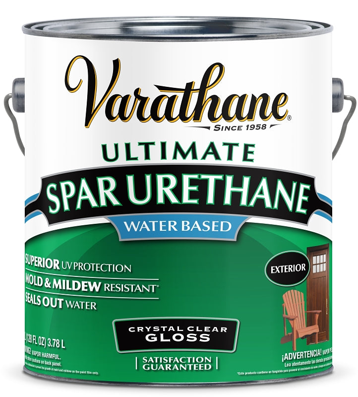 Varathane 250031 Waterbased Polyurethane, Water Base, Crystal Clear, G ...
