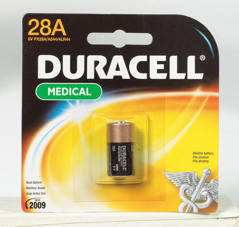 Duracell Alkaline Medical Battery 28A 6 volts