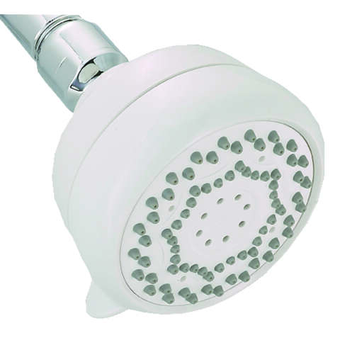 Delta White ABS 7 settings Showerhead 1.75 gpm