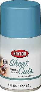 Krylon KSCS070 Craft Spray Paint, High-Gloss, Cotton Candy Blue, 3 oz Can, Pack of 6