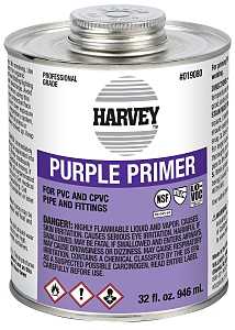 Harvey 019080-12 All-Purpose Professional-Grade Primer, Liquid, Purple, 32 oz Can