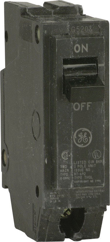GE Q-Line Single Pole 15 amps Circuit Breaker