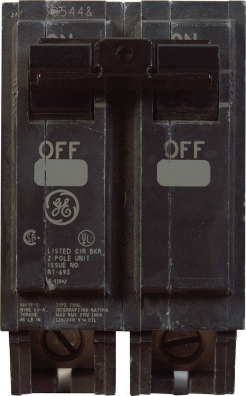 GE Q-Line Double Pole 50 amps Circuit Breaker