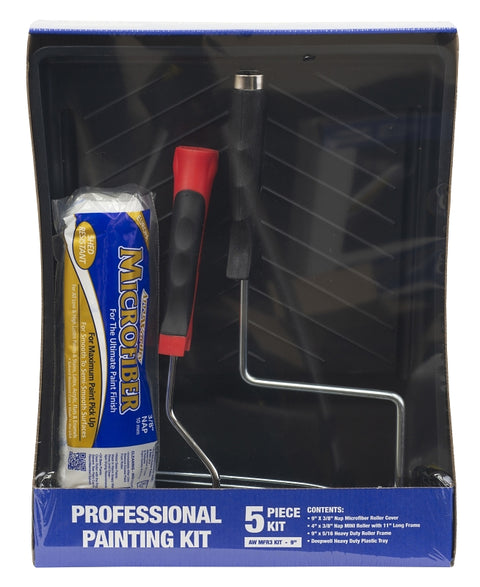 Arroworthy AW MFR3 KIT Microfiber Roller Kit, 5-Piece