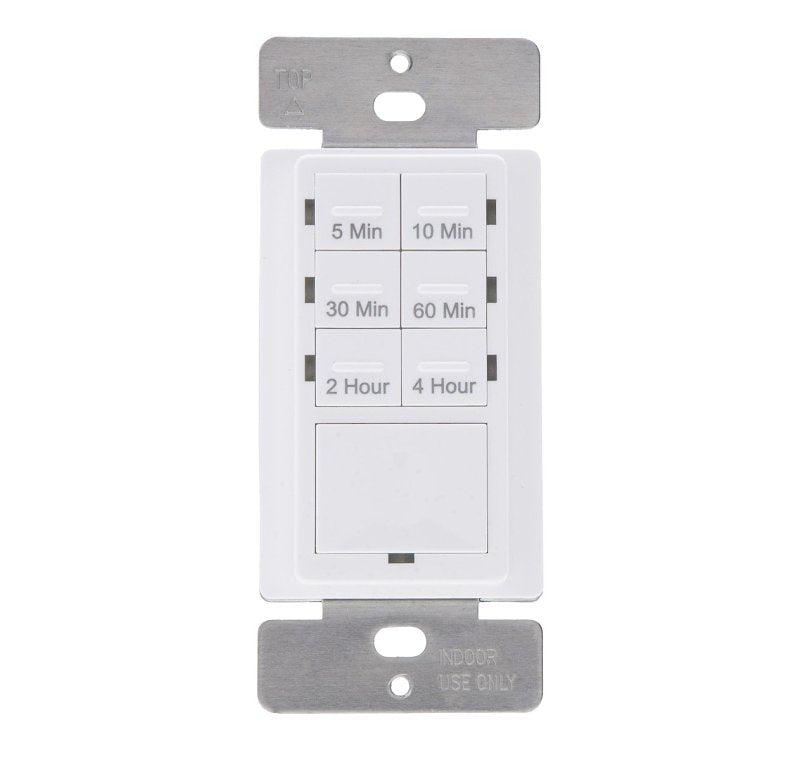 NSI R5M4HW In Wall Countdown Timer, Digital Time Switch, 5 min, 10 min ...