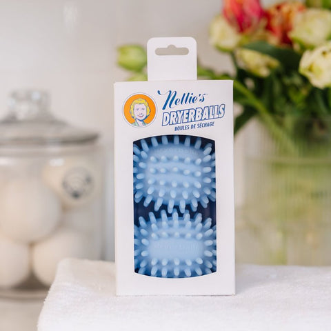 Nellie's NDB-E Fabric Softener Dryer Ball, TPR, Blue