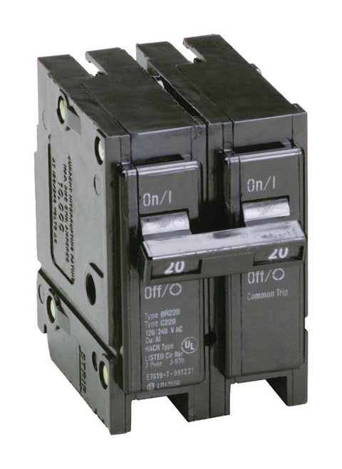Eaton HomeLine Double Pole 20 amps Circuit Breaker
