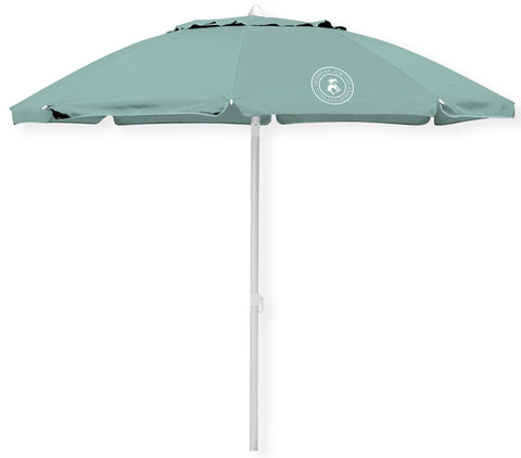 Caribbean Joe CJ-TUVC84FRP Beach Umbrella, 7 ft L Canopy, Steel Frame, Polyester Fabric, Multi-Color Fabric, Pack of 6