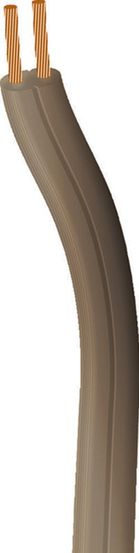 Coleman Cable 16/2 SPT-2 300 volts Lamp Cord Wire Brown