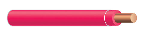 Southwire 10/1 THHN Solid Wire Red