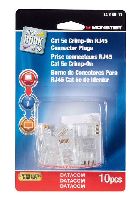Monster Cable RJ45 Connectors Plugs 10