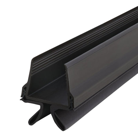 M-D 43399 Door Bottom, 1-1/8 in L, 1-3/4 in W, 32 in H, Vinyl