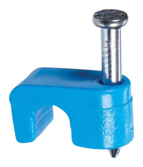 GB 3/16 in. W Zinc-plated Plastic Insulated Data Cable Staples 25