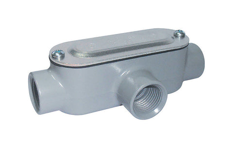 Sigma 1 in. Dia. x 6-3/16 L Conduit Body Die-Cast Aluminum