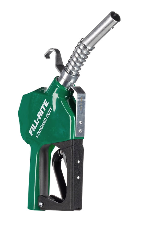 Fill-Rite SD Series SDN075GAN Automatic Diesel Spout Nozzle, 3/4 in, NPT, 14.5 gpm, Cast Aluminum, Green