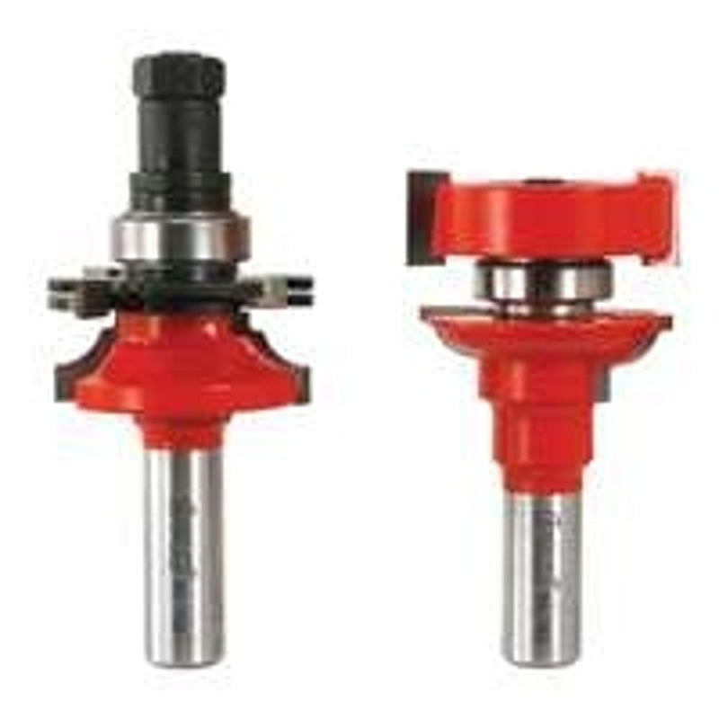 Shell 60476d Router Freud 99-763 Router Bit Set, 3-3/4 in OAL, 1/2 in Dia Shank, Carbide ...