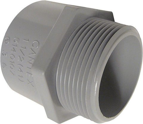 Cantex 3/4 in. Dia. PVC Male Adapter