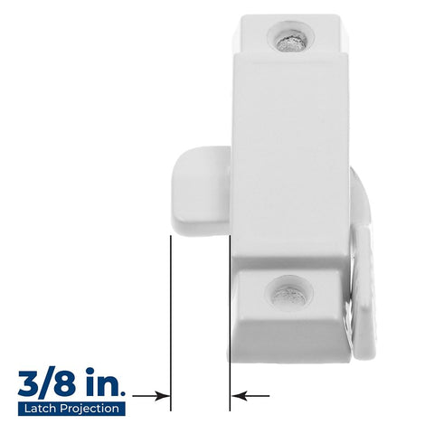 Prime-Line F 2590 Sash Lock, 2-15/16 in L x 3/4 in W Dimensions, Zinc