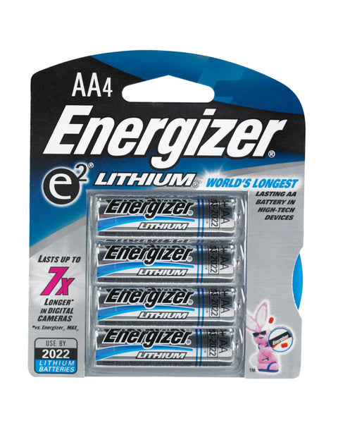Energizer Lithium Camera Battery AA 4 pk