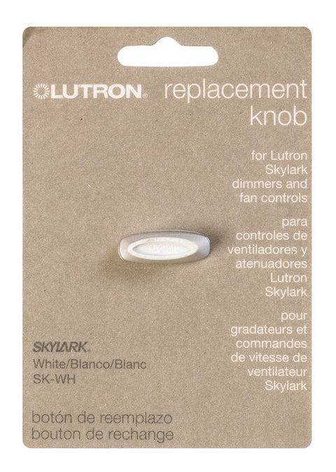 Lutron Slide Dimmer Knob White
