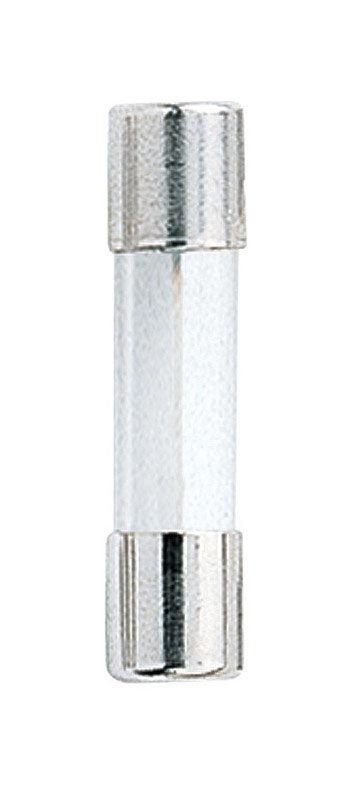 Bussmann Fast Acting Glass Fuse 1 amps 250 volts 5 mm Dia. x 20 mm L 2 pk For Electronic Circuits