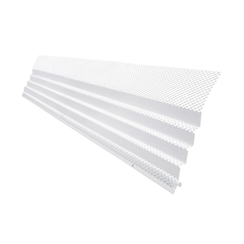 GUTTER GUARD MTL MESH WHT 36IN