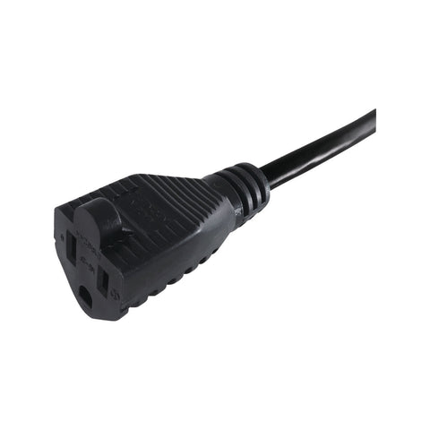 Ace Indoor 6 ft. L Black Extension Cord 16/3 SJO