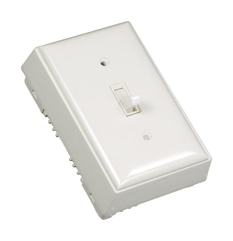 Wiremold 1 Gang Rectangle Switch Kit Ivory Plastic