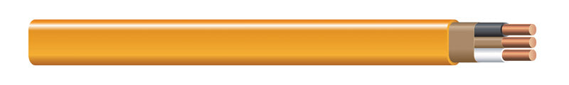 Southwire 25 ft. 10/2 Romex Type NM-B WG Non-Metallic Wire Orange ...