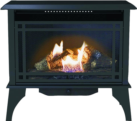 Comfort Glow Gas Products GSD2846 Vent Free Gas Stove, 28-1/4 in W, 32 in H, 30,000 Btu Heating, Natural Gas, Propane