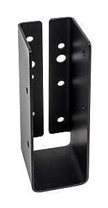 Simpson Strong-Tie APLH APLH26 Joist Hanger, 5-1/8 in H, 1-7/8 in D, 1-9/16 in W, 2 x 6 in, Steel, Black, ZMAX, Pack of 24