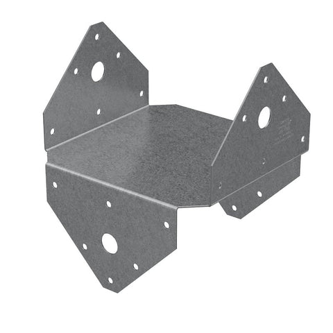 Simpson Strong-Tie BC Series BC6 Post Cap, 1185 lb Uplift, 1825 lb Lateral, Steel, Galvanized, 1/PK, Pack of 10