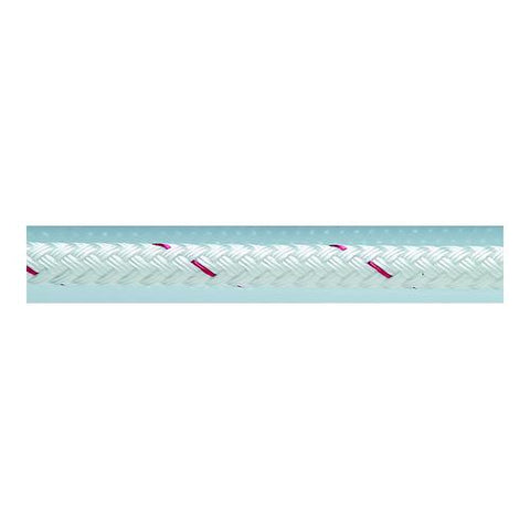 White Sta-Set Polyester Double Braid, 5/16″ x 600'