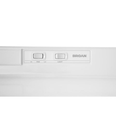 Broan-NuTone 36 in. W White Range Hood