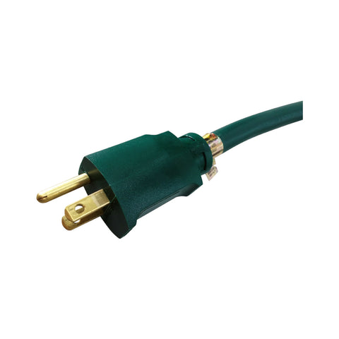 Ace Outdoor 25 ft. L Green Triple Outlet Cord 14/3 STW