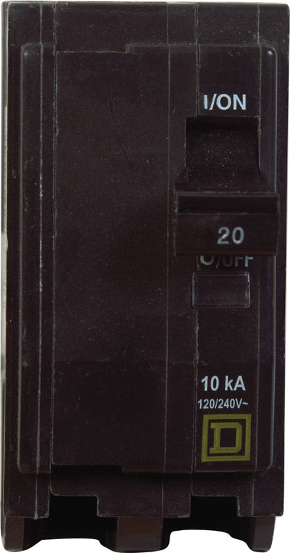 Square D QO Double Pole 20 amps Circuit Breaker