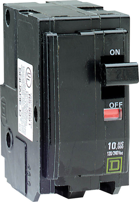 Square D QO Double Pole 30 amps Circuit Breaker