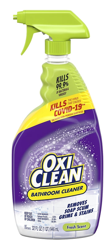 Oxiclean 35015 Tub and Tile Cleaner, 32 oz Bottle, Liquid