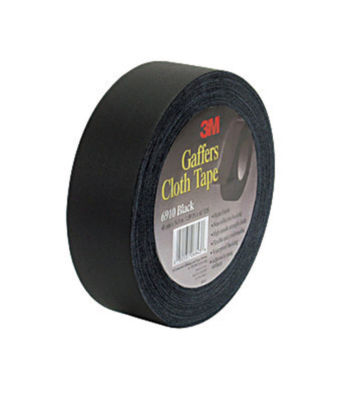3M 2 in. W x 60 yd. L Rubber Gaffers Cloth Tape Black