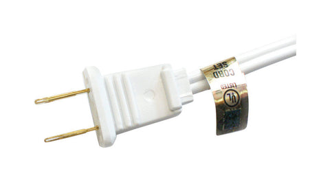Ace Indoor 9 ft. L White Extension Cord 16/2 SPT-2