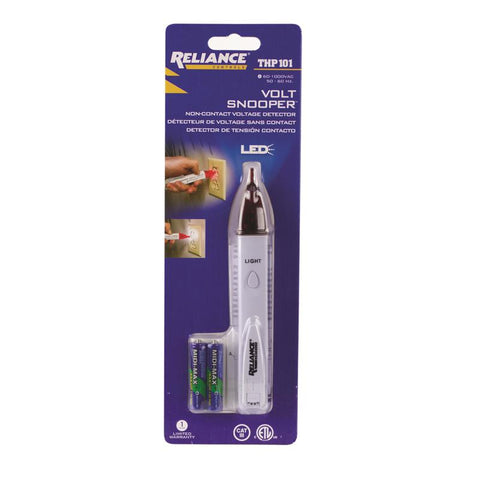 Reliance Controls 50-1000 V LED Voltage Continuity Tester 1 pk
