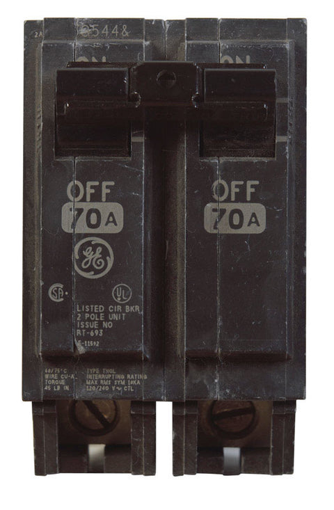 GE Q-Line Double Pole 70 amps Circuit Breaker