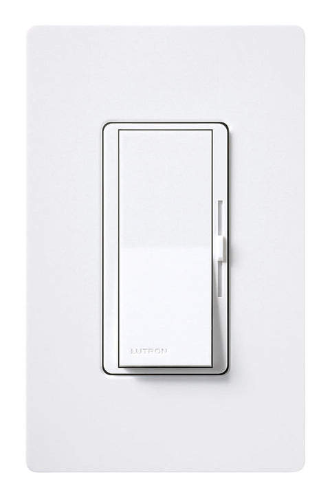 Lutron Diva 5 amps 600 watts Three-Way Dimmer Switch White