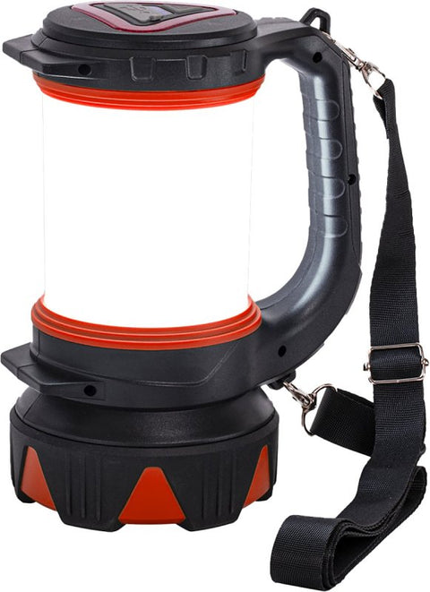 Dorcy 41-3081 USB Lantern, Lithium-Ion Battery, Black/Red
